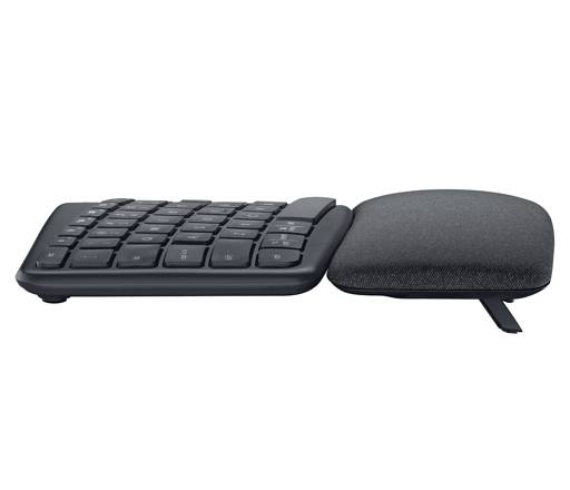 Teclado Logitech Ergo K860, RF Wireless + Bluetooth, Negro, Español 4