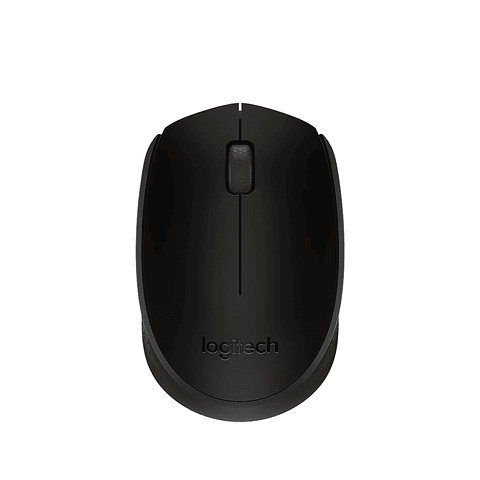 Mouse inalámbrico Logitech M170, Color Negro 
