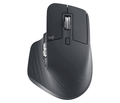 Mouse Inalámbrico Logitech MX Master 3s, Bluetooth Wireless, 7 Botones, 8.000 DPI, Negro