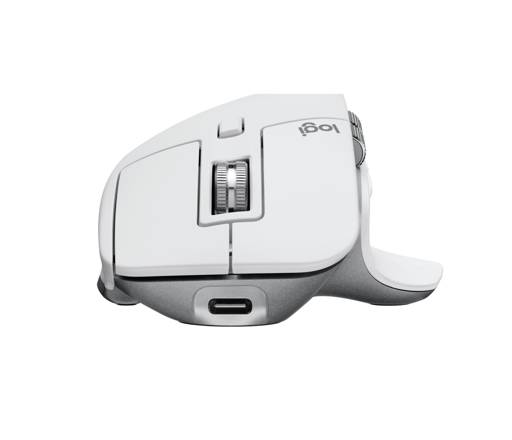 Mouse Inalámbrico Logitech MX Master 3s, Bluetooth Wireless, 7 Botones, 8.000 DPI, blanco 3