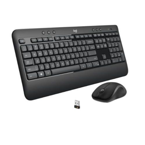  Combo Teclado Mouse Inalámbrico - Logitech MK540 Advanced - Español / 3 botones - 1000 dpi - Black  2