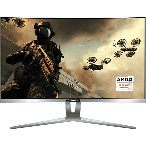 Monitor Gamemax GMX27C144 White - 27" Curvo Full HD
