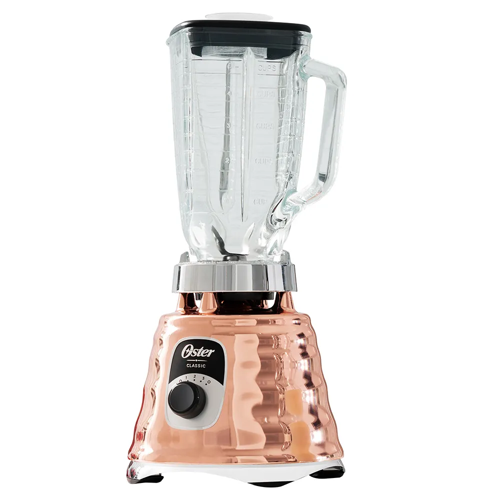 Licuadora clásica Oster® cobre con perilla ergonómica de 3 velocidades BLST4128 2