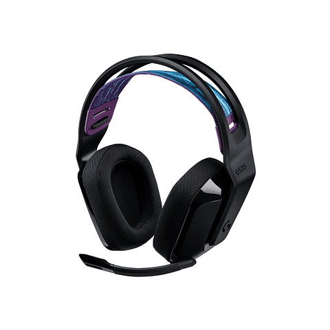 Audífono inalámbrico Logitech G535 Lightspeed, Color Negro