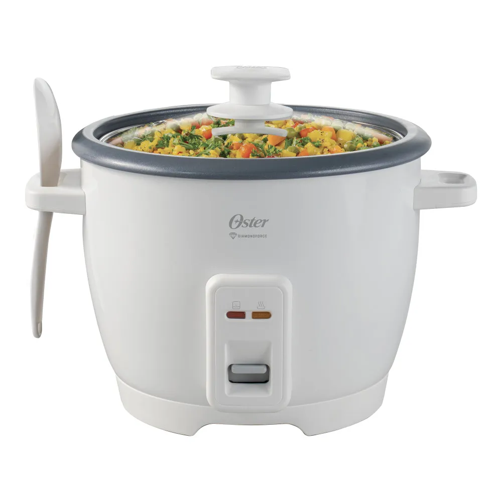 Arrocera Oster de 7 Tazas, con DiamondForce, CKSTRCB7DFWHT 1