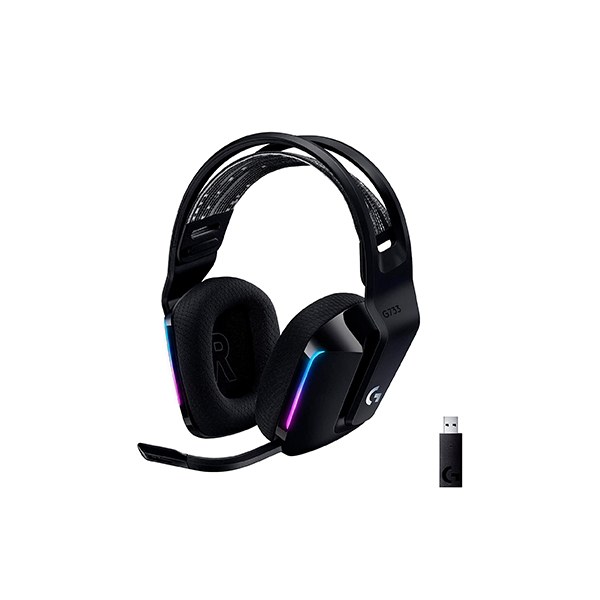 Audífono Gamer Logitech G733 Inalámbricos Lightspeed RGB Black 5