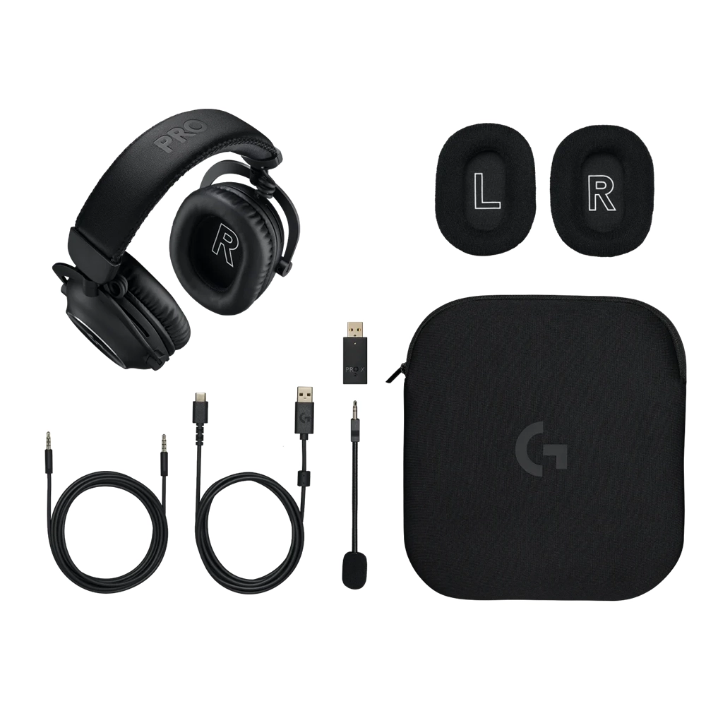 Audífono inalámbrico Logitech PRO X 2 Lightspeed, Color Negro 6