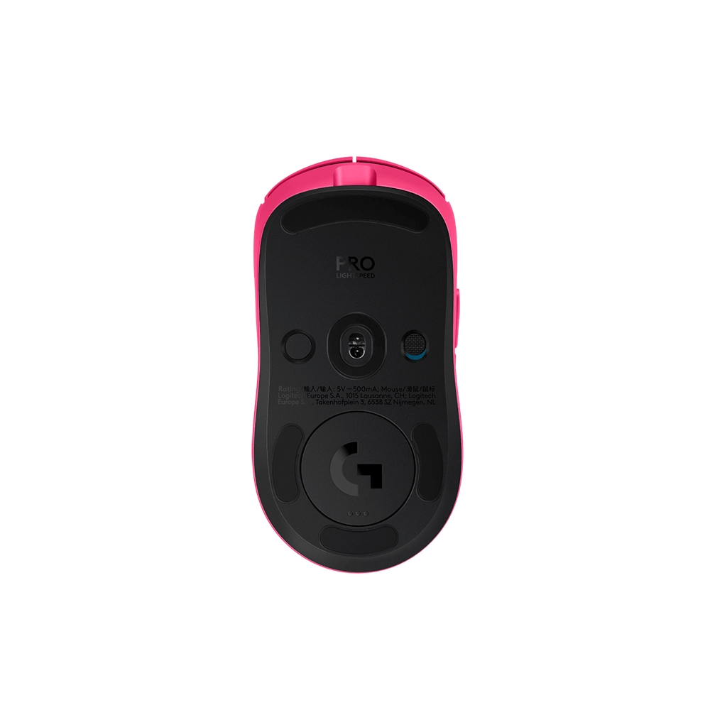Mouse inalámbrico Logitech PRO 2 Lightspeed, Color Rosa 6