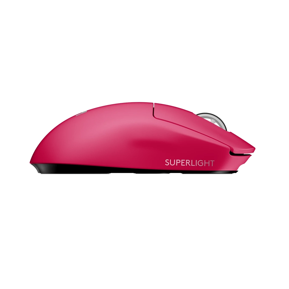 Mouse inalámbrico Logitech PRO X Superlight, Color Magenta 5