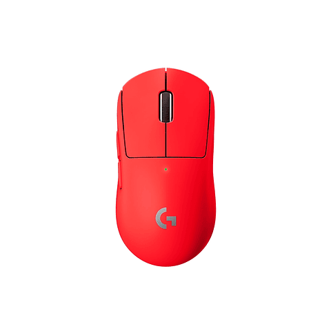 Mouse inalámbrico Logitech PRO X Superlight, Color Rojo