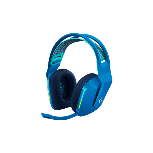 Audífono Logitech G733 Lightspeed Blue Wireless 1
