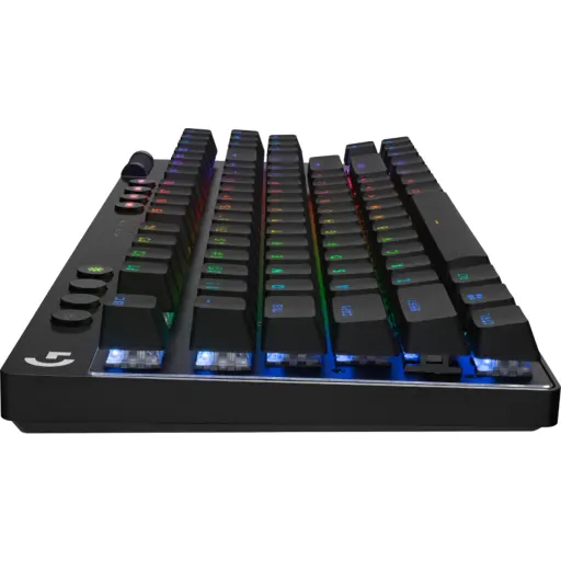Teclado Gamer Inalámbrico Logitech PRO X TKL LIGHTSPEED, Mecánico, Switch GX Brown, Inglés, Black 4