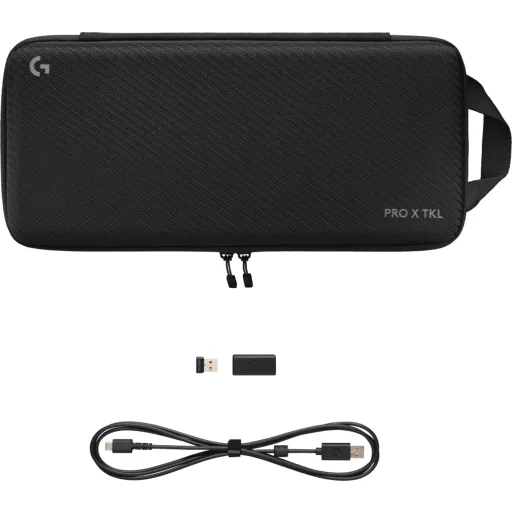 Teclado Gamer Inalámbrico Logitech PRO X TKL LIGHTSPEED, Mecánico, Switch GX Brown, Inglés, Black 5