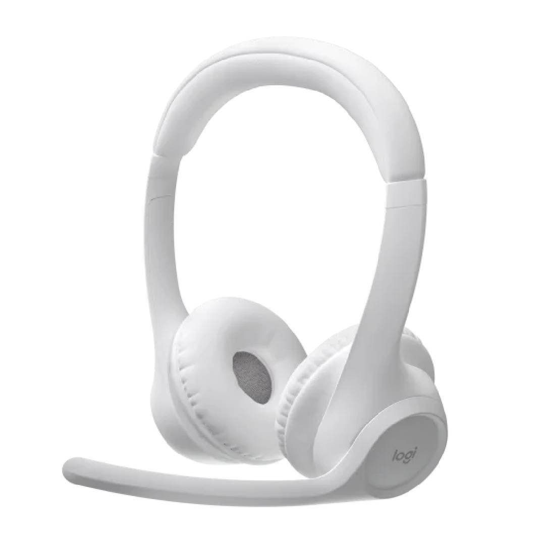 Audífonos Inalámbricos Bluetooth Logitech Zone 300, Ultra ligero sólo 122g, white 1