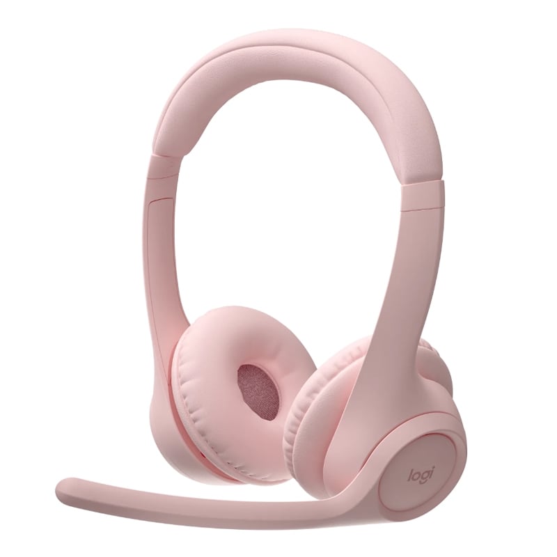 Audífonos Inalámbricos Bluetooth Logitech Zone 300, Ultra ligero sólo 122g, pink 1