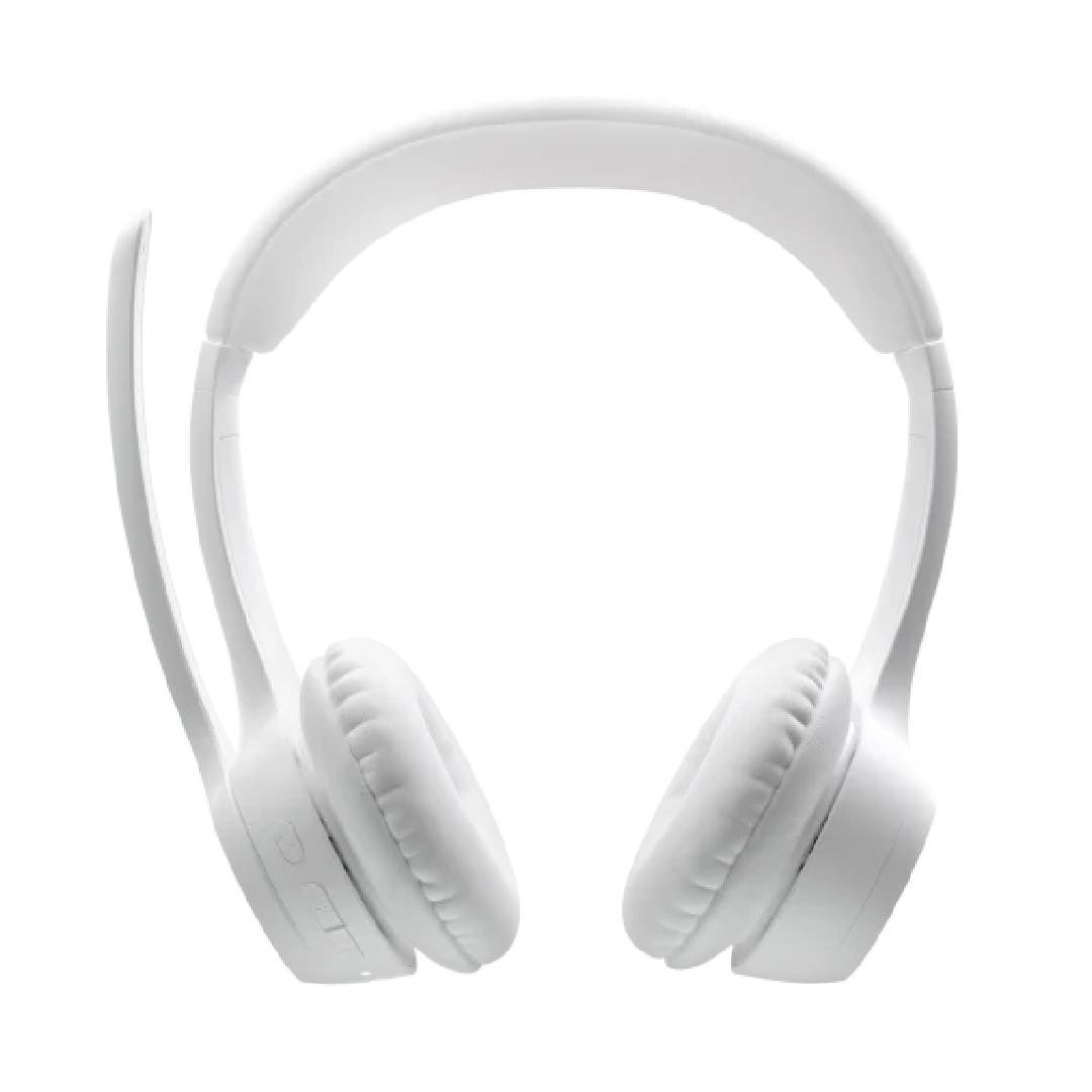 Audífonos Inalámbricos Bluetooth Logitech Zone 300, Ultra ligero sólo 122g, white 3