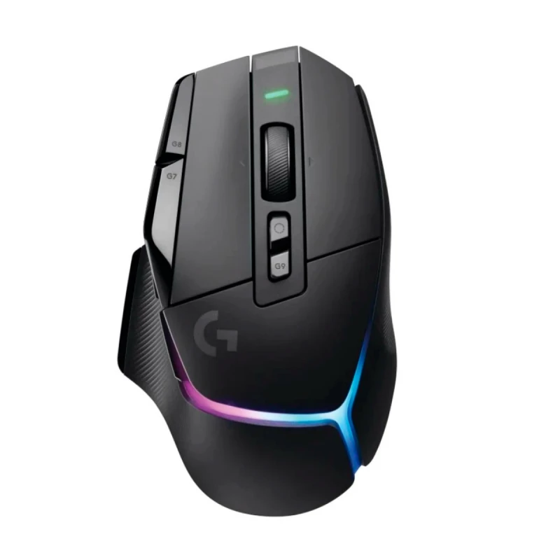  Mouse gamer wirelless g502 x plus black logitech 1