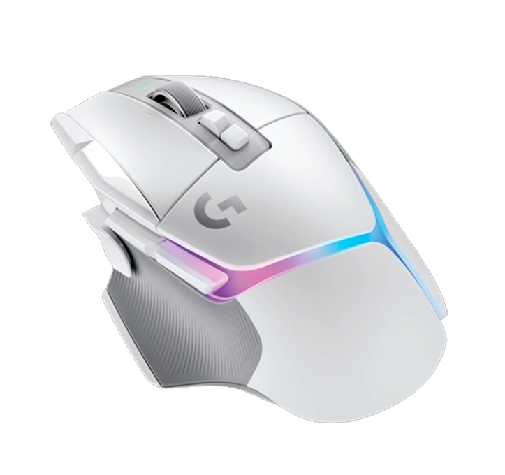  Mouse gamer wirelless g502 x plus white logitech 2