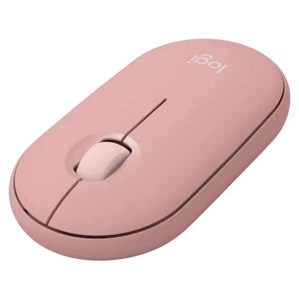 Logitech Pebble Mouse 2 M350s Rosado – Diseño Minimalista y Portátil 2