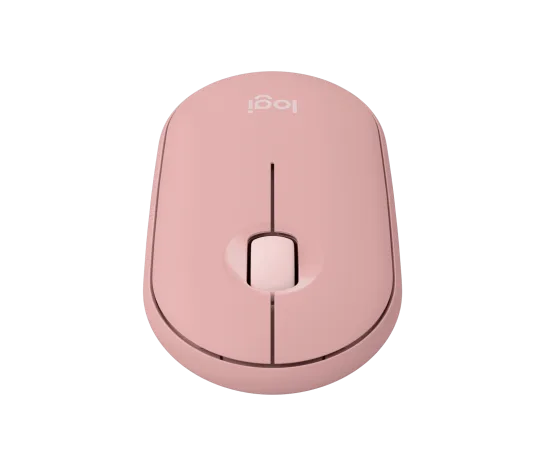 Logitech Pebble Mouse 2 M350s Rosado – Diseño Minimalista y Portátil 3