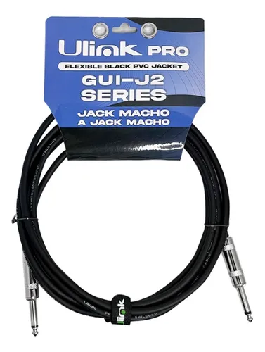 CABLE DE AUDIO JACK MACHO MACHO MONO 6MTS UL-GUIJ206 ULINK 1