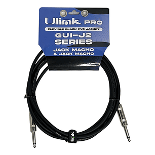 CABLE DE AUDIO JACK MACHO MACHO MONO 3 MTS UL-GUIJ203 ULINK