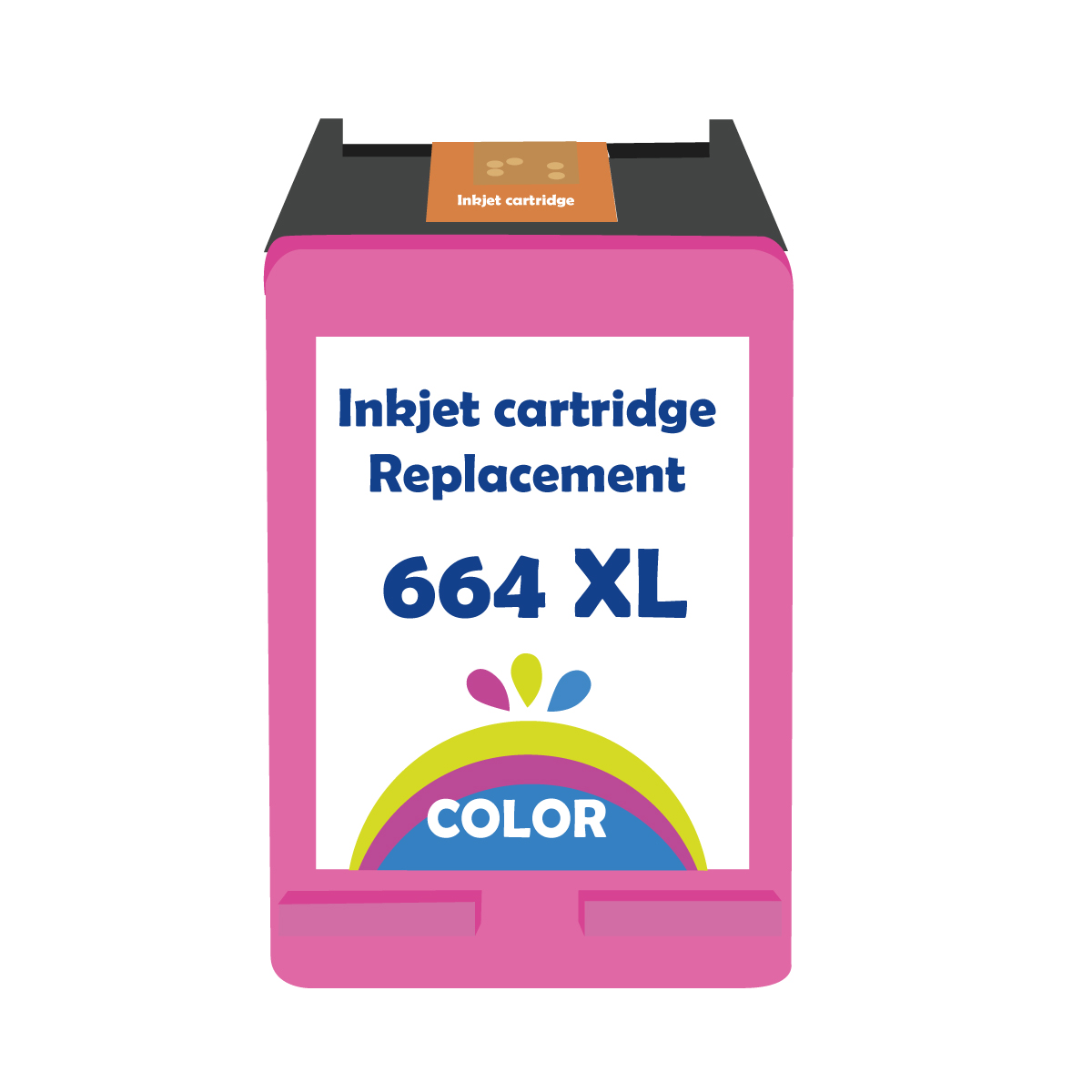 Tinta Alternativa Para 664xl Color Formato Blister 21ml 1