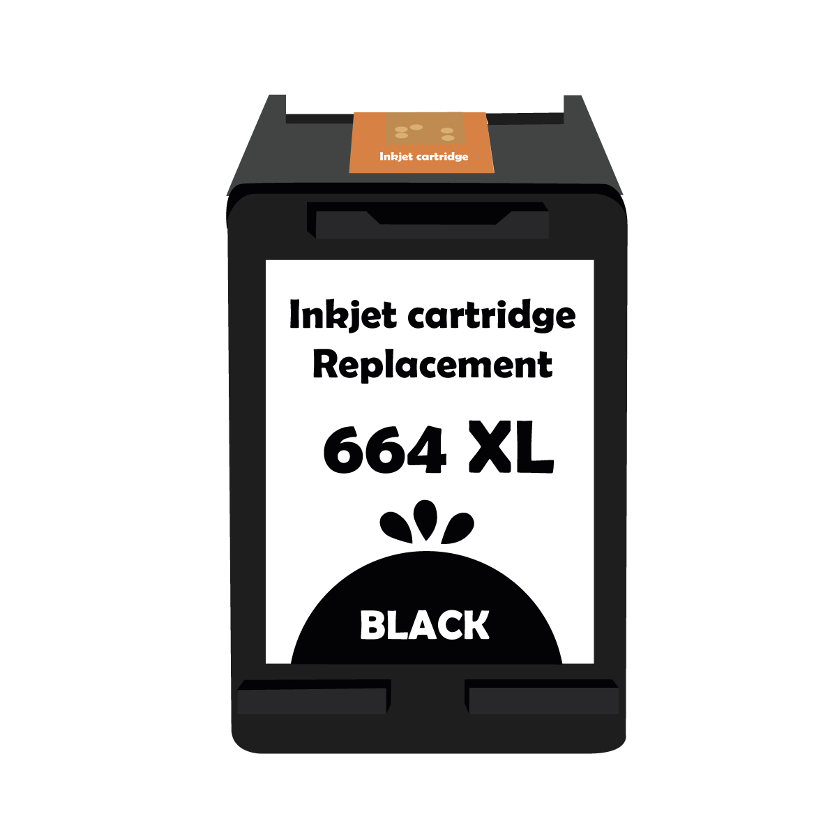 Tinta Alternativa Para 664xl negro Formato Blister 21ml 1