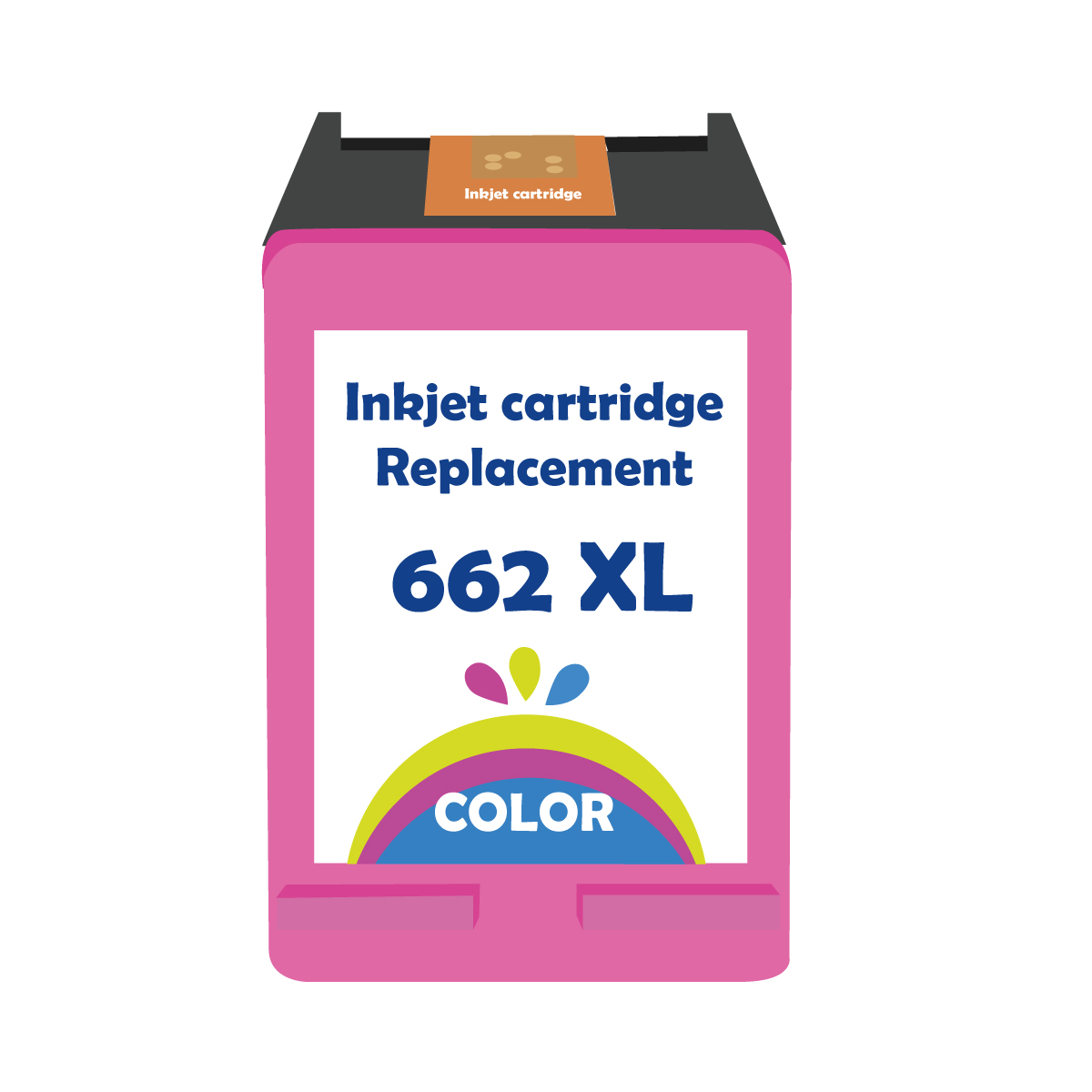 Tinta Alternativa Para 662xl negro Formato Blister 21ml 1