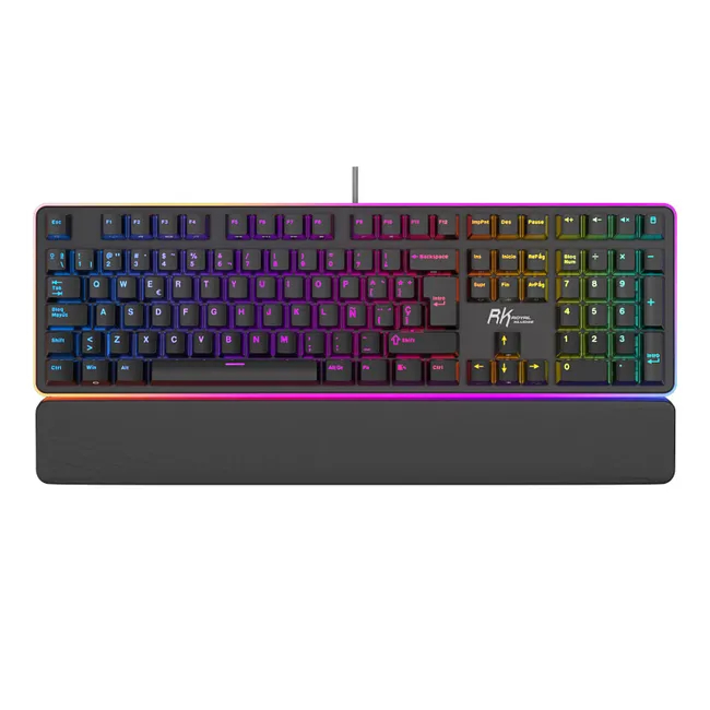 Teclado Mecánico Royal Kludge RK918 Black - SW Brown 1