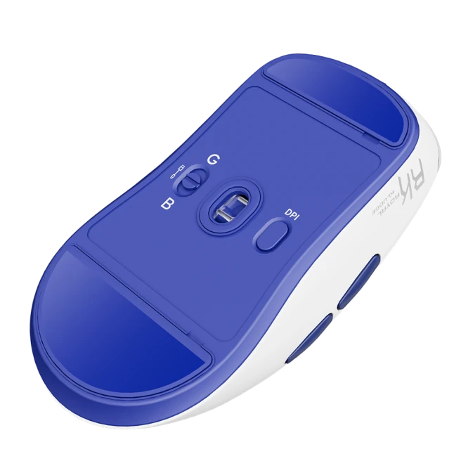 Mouse Royal Kludge RKM30 12000 Dpi 41g Wireless white blue 4