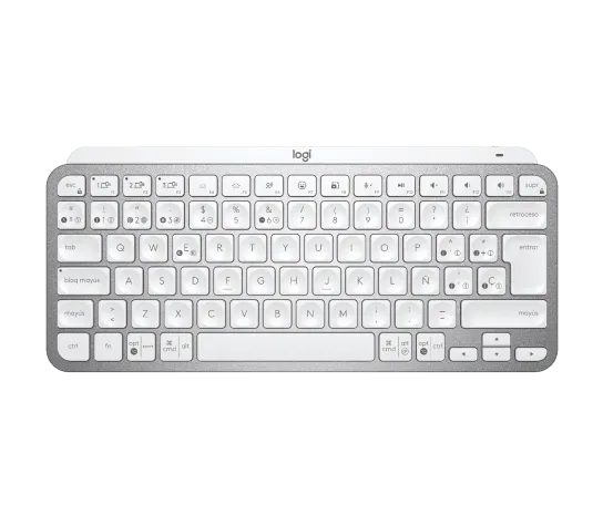 Teclado Logitech MX Keys Mini blanco Inalambrico Bluetooth 1