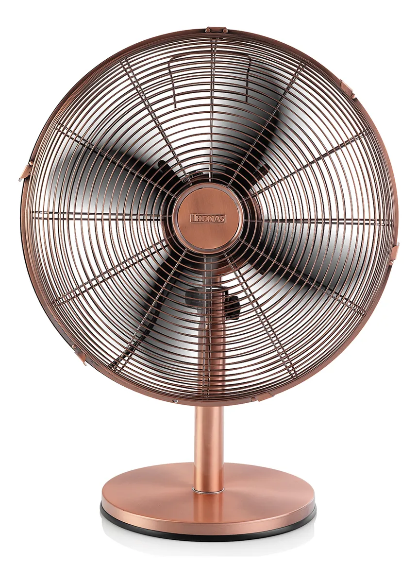 Ventilador Thomas Th-16cm Cobre Mesa 2