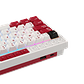 Teclado Mecánico Inalámbrico Español Royal Kludge RKM65 Famicom sw beige - Miniatura 3