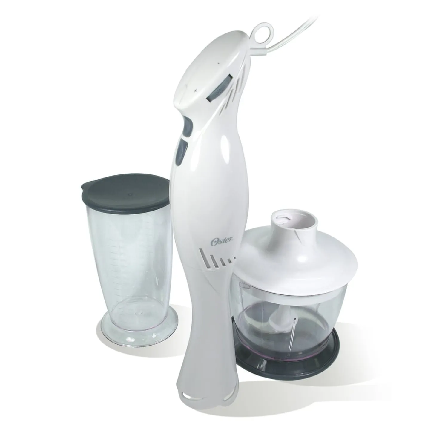 Batidora De Inmersión Oster® Con Picatodo 2612 Color Blanco Frecuencia 50 2