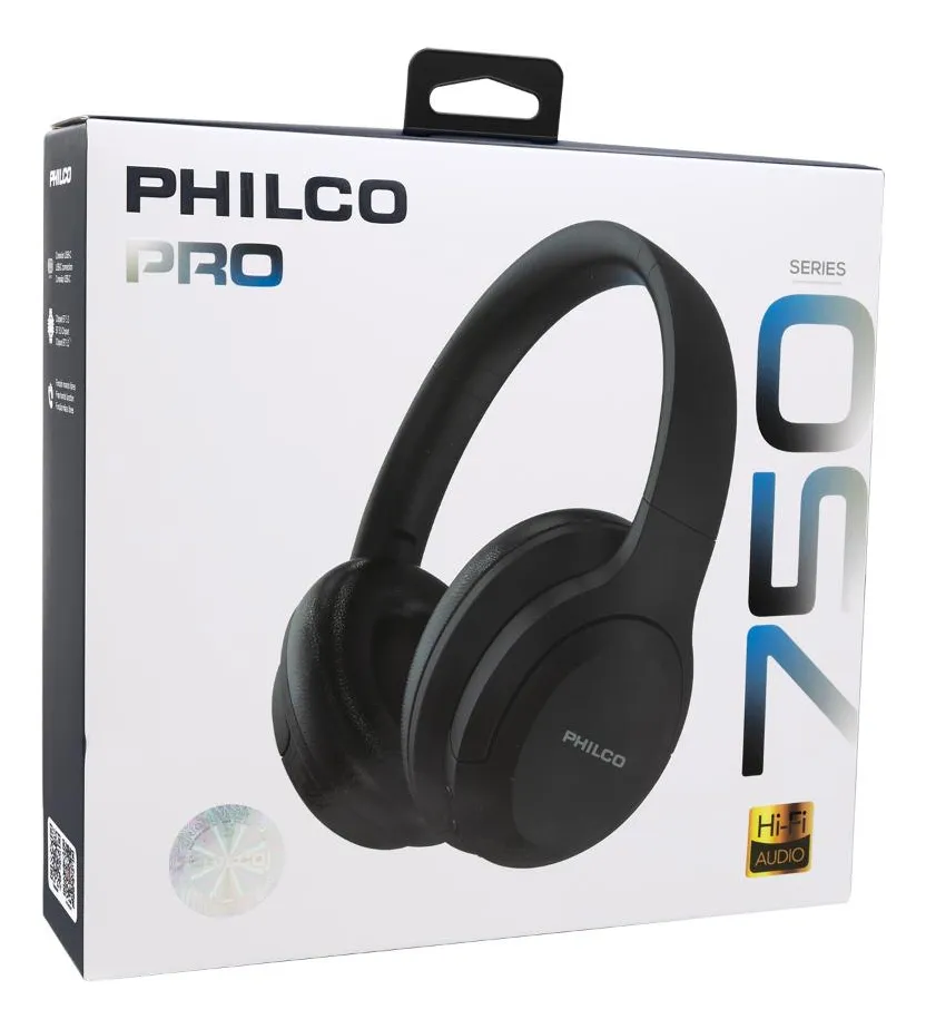  Audifono Bluetooth Dl750 Negro Philco Pro 2