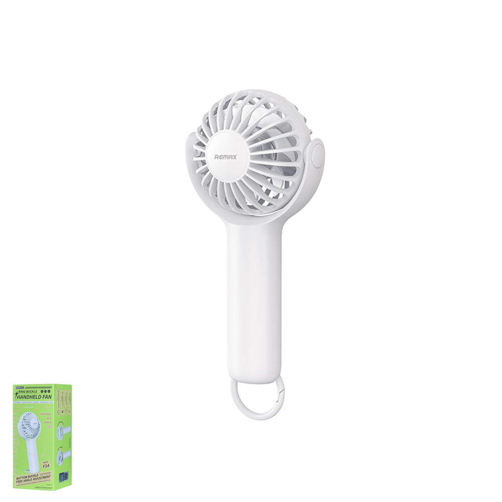 Ventilador De Mano Mini Anillo F34 (Blanco) Remax Fan 1