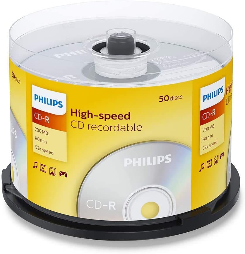 Disco Cd-R 700 Mb Philips  1