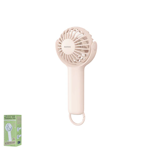 Ventilador De Mano Mini Anillo F34 (Rosa) Remax Fan