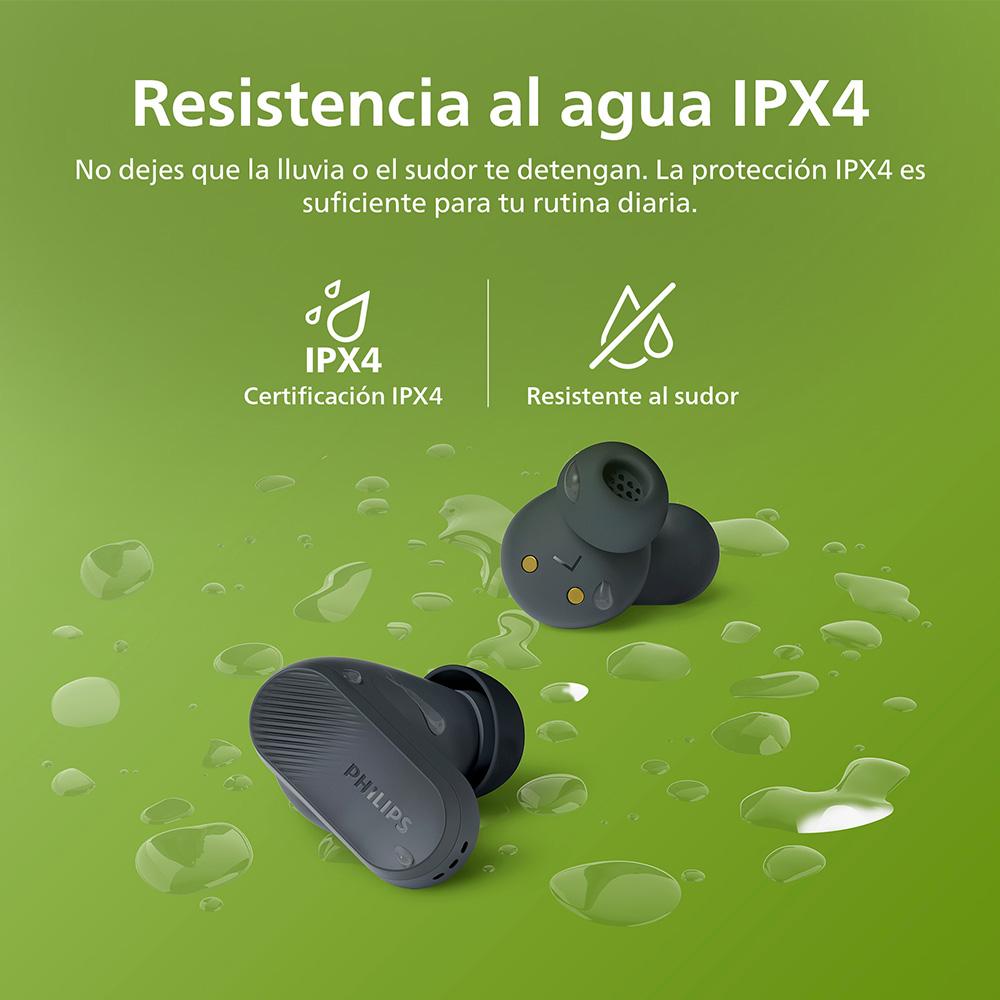  Audifono Bluetooth Tat3509Gy/00 Gris Philips 4