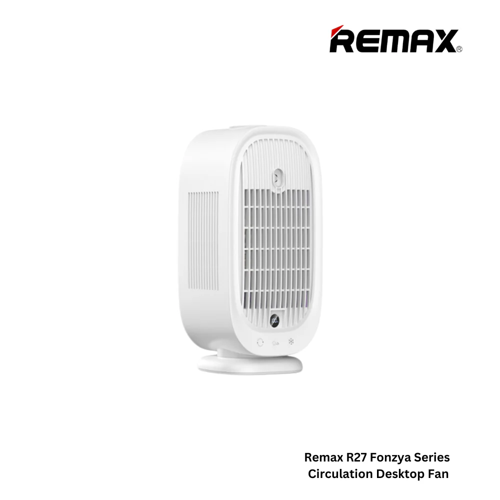 Ventilador Oscilante Con Refrigeración Por Agua Y Pantalla Remax F21  Blanco 2
