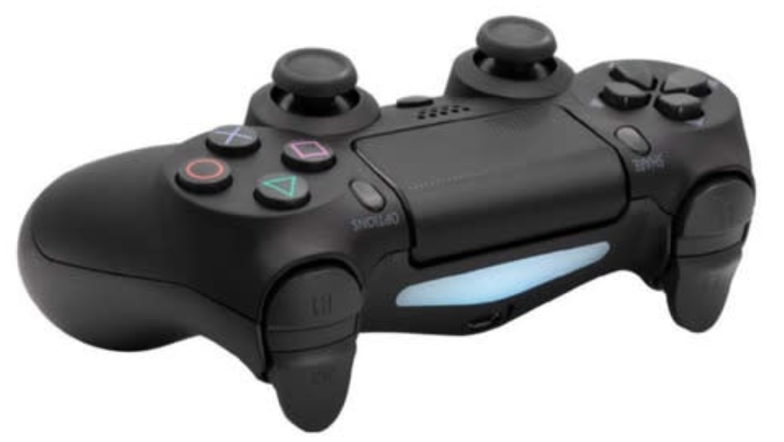 Joystick Inalámbrico Double Shock  Playstation 4 Monster Games Black 2