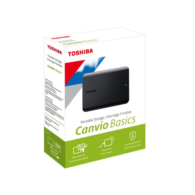 Disco Duro Externo Toshiba Canvio Basic 2Tb 3