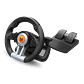 Volante + Pedales Krom K-Wheel Premium Ps4 Xbox One Pc - Miniatura 1