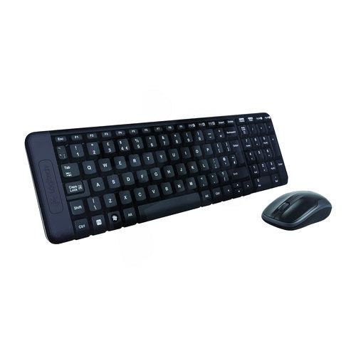 Kit Teclado + Mouse Inalámbrico Logitech Mk220 2