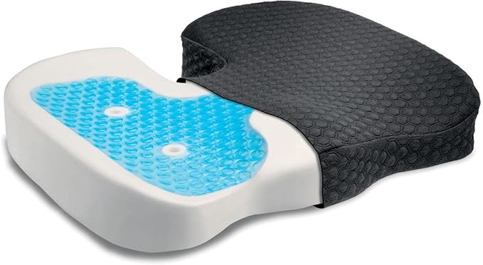 Kensington Cojín Para Asiento Con Gel De Enfriamiento, Negro 3