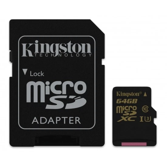 Kingston Sdcg/64Gb Microsdhc Clase U3 1