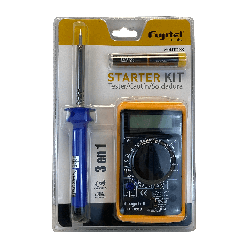 Kit6000 Fujitel – Tester Y Cautín De Soldadura  1
