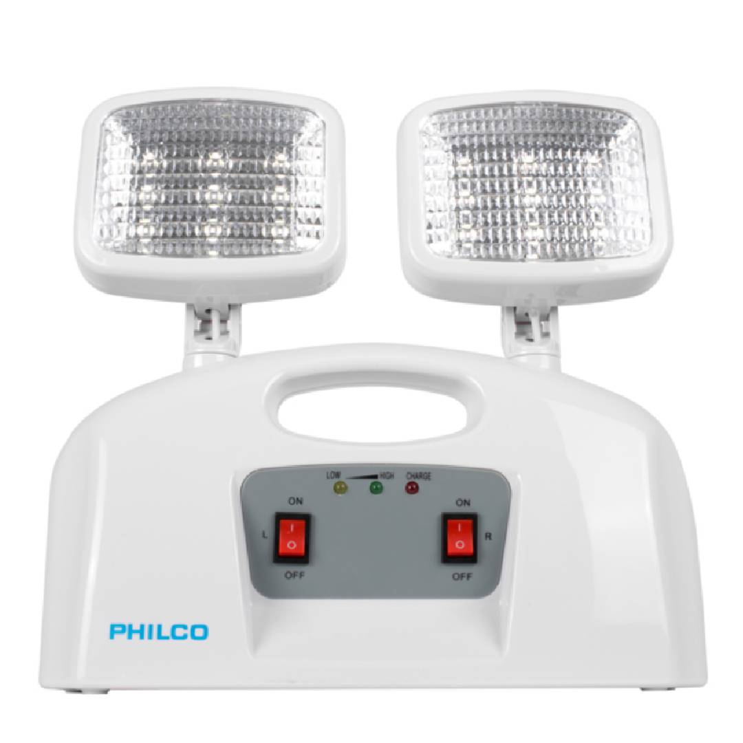 Lampara De Emergencia 2 Focos At58 Philco 1