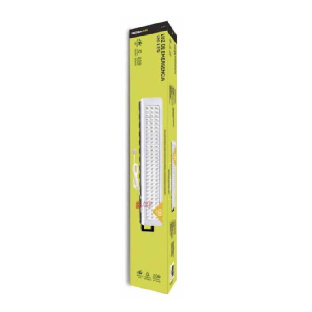 Lampara De Emergencia Con 120 Led Recargable Tl348 Tecnolab 3